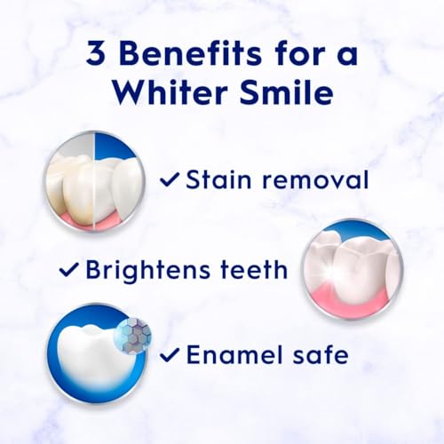Crest 3D White Advanced Charcoal Teeth Whitening Toothpaste with Fluoride, 3.3 oz, Pack of 3 - Image 4