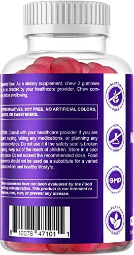 Vitamatic Melatonin 20mg Gummies for Adults, 30 Servings - 60 Vegetarian Gummies - Non-Habit Forming Supplement (60 Gummies (Pack of 1)) - Image 7