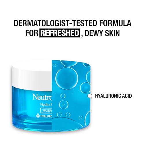 Neutrogena Hydro Boost Water Gel with Signature Fragrance, Hyaluronic Acid Facial Moisturizer for Normal to Oily, Combination Skin, Delivers hydration for Refreshed, Dewy Skin, 1.7 oz - Image 5