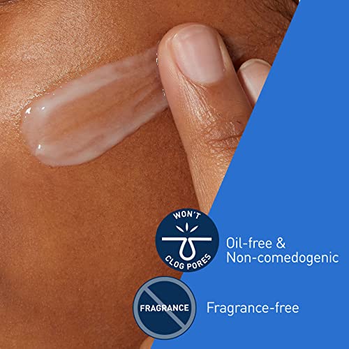 CeraVe PM Facial Moisturizing Lotion | Night Cream with Hyaluronic Acid and Niacinamide | Ultra-Lightweight, Oil-Free Moisturizer for Face | 3 Ounce - Image 3