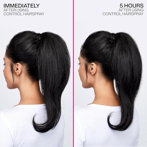 Redken Control Hairspray 28 | High-Hold Hair Spray for Women | Flake-Free, Quick-Dry Finish | Long-Lasting Frizz Protection | Humidity Resistance | 24 Hour Style Control | For All Hair Types - Image 2