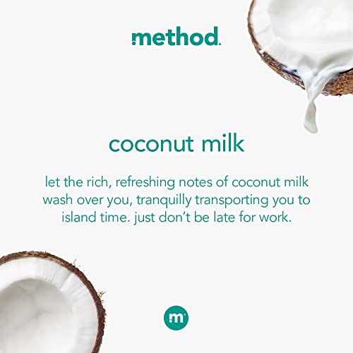 Method Body Wash, Hydrating Coconut Milk, Paraben and Phthalate Free, 18 oz (Pack of 1) - Image 3