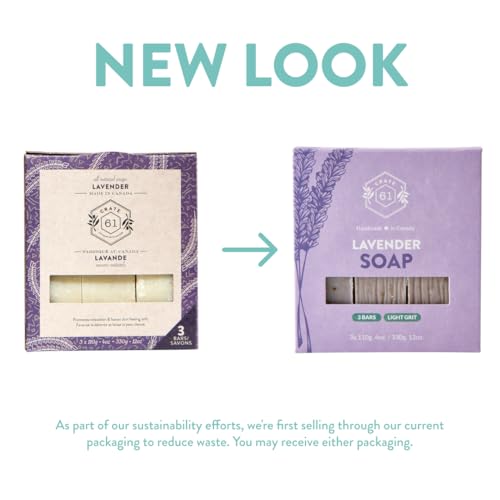 Handmade Vegan Natural Bar Soap Cold Pressed For Face And Body, With Premium Essential Oils, For Men And Women 3 Pack (Lavender) - Image 9