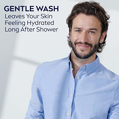 NIVEA MEN Maximum Hydration Body Wash with Aloe Vera, Long-Lasting Hydrating Body Wash for Men, 3 Pack of 16.9 Fl Oz Bottles - Image 3