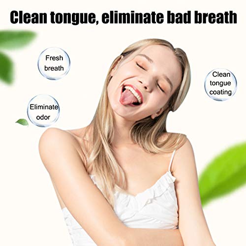 Tongue Brush, Tongue Scraper, Tongue Cleaner, Tongue Scraper Brush, Tongue Cleaner Brush, Tongue Brushes Helps Fight Bad Breath, 3 Tongue Scrapers, 3 Pack (Blue & Green & Red) - Image 6