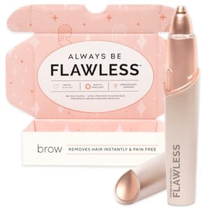 Finishing Touch Flawless Brows Eyebrow Hair Remover Electric Razor for Women