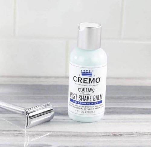 Cremo Cooling Formula Post Shave Balm, Soothes, Cools And Protects Skin From Shaving Irritation, Dryness and Razor Burn, 4 Oz - Image 5
