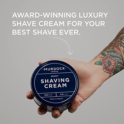 Murdock London Shaving Cream | Rich Luxurious Texture Softens and Soothes | Made in England | 6.8 oz - Image 2