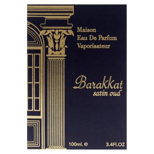 Maison Barakkat Satin Oud by Fragrance World for Unisex - 3.4 oz EDP Spray - Image 5