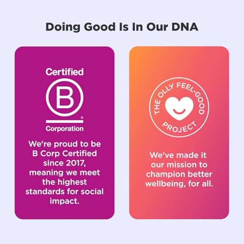 OLLY Sleep Gummy, Occasional Sleep Support, 3 mg Melatonin, L-Theanine, Chamomile, Lemon Balm, Sleep Aid, Blackberry, 50 Count - Image 6