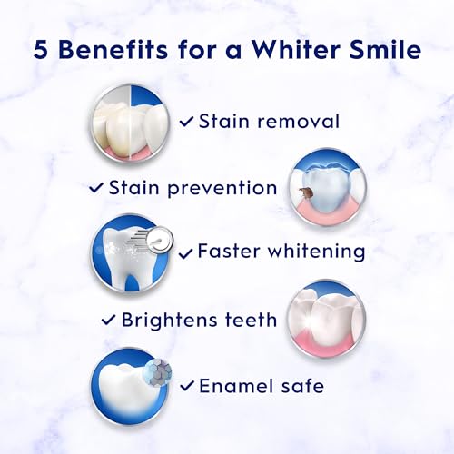 Crest 3D White Brilliance Vibrant Peppermint Teeth Whitening Toothpaste, 4.6 oz Pack of 3, Anticavity Fluoride Toothpaste, 100% More Surface Stain Removal, 24 Hour Active Stain Prevention - Image 4
