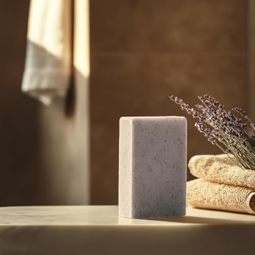 Handmade Vegan Natural Bar Soap Cold Pressed For Face And Body, With Premium Essential Oils, For Men And Women 3 Pack (Lavender) - Image 7