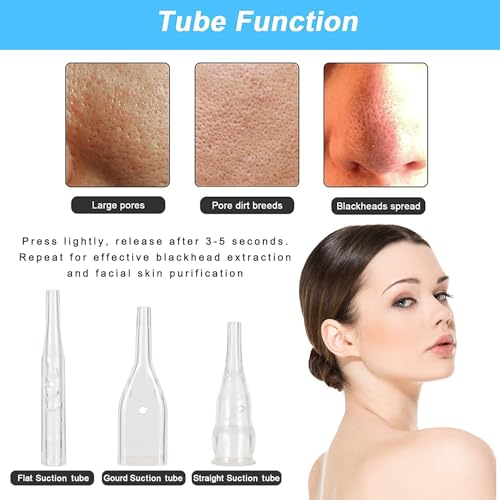 3 IN 1 Diamond Microdermabrasion Machine, Professional Beauty Facial Care Equipment Microdermabrasion Device with Vacuum Spray Skin Care for Salon Personal Home Use,108a - Image 5