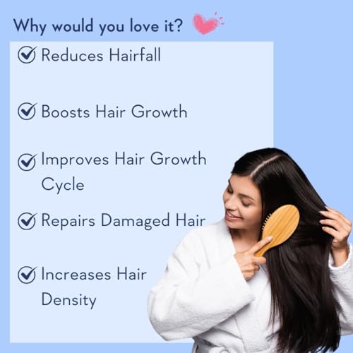 Hair Growth Serum Concentrate - Rosemary, 3% Redensyl, 4% Anagain, 2% Baicapil, Caffeine, Biotin, Plant Keratin & Rice Water - Image 5