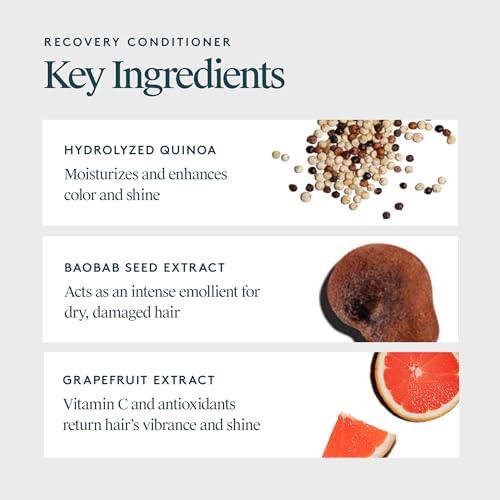 Virtue Recovery Conditioner with Keratin Hydrates, Softens, and Renews Damaged Hair, Sulfate Free, Color Safe - Image 3