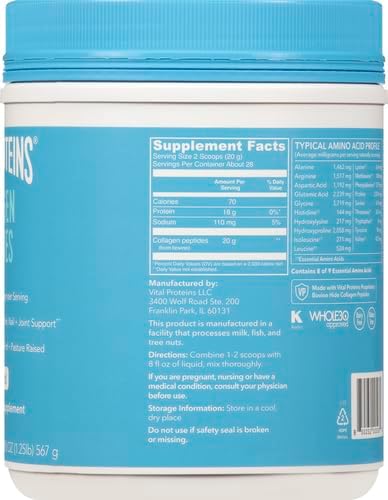 Vital Proteins, Unflavored Collagen Peptides, 19.3 Ounce - Image 13
