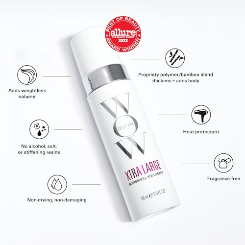 COLOR WOW Xtra Large Bombshell Volumizer – New Alcohol-Free Technology for Lasting Volume and Thickness - Image 4
