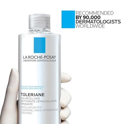 La Roche-Posay Micellar Cleansing Water for Sensitive Skin, Micellar Water Makeup Remover, Cleanses and Hydrates Skin, Gentle Face Toner, Oil Free - Image 7