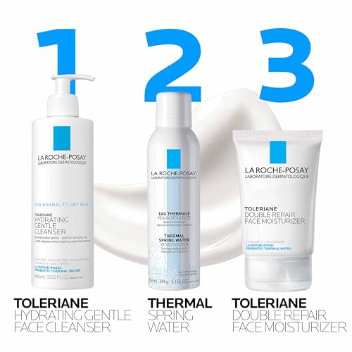 La Roche-Posay Toleriane Double Repair Face Moisturizer | Daily Moisturizer Face Cream with Ceramide and Niacinamide for All Skin Types | Oil Free | Fragrance Free - Image 8