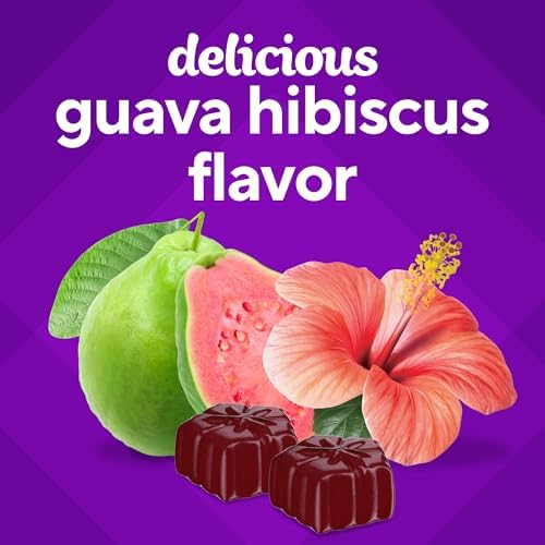 Vitafusion Iron Gummy Vitamin Supplement, Supports Red Blood Cell Production*, Guava Hibiscus Flavor, 30 Servings, 60 Count - Image 6