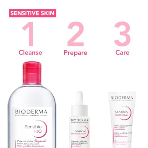 Bioderma Sensibio H2O Micellar Water, Makeup Remover, Gentle for Skin, Fragrance-Free & Alcohol-Free, No Rinse Skincare With Micellar Technology for Normal To Sensitive Skin Types - Image 8