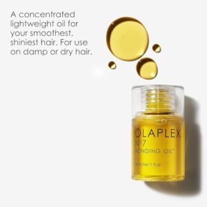 Olaplex No. 7 Bonding Oil, Concentrated High Shine Oil, Heat Protectant, Vi
