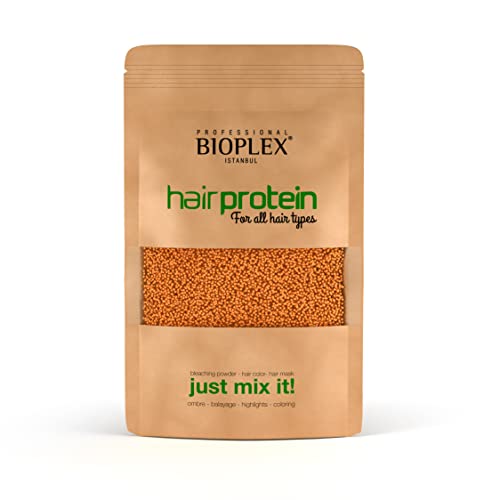 Miraculous Tiny Golden Protein Balls - Anti-Breakage Formula for Bleaching, Coloring and Creating Beautiful Blonde Hair 100g