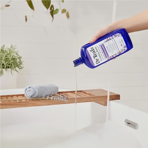 Dr Teal's Foaming Bath with Pure Epsom Salt, Soothe & Sleep with Lavender, 34 fl oz (Pack of 2) - Image 6