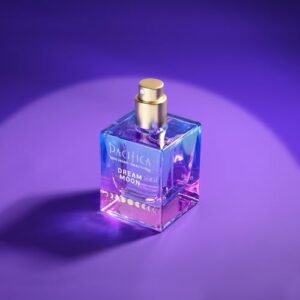 Pacifica Beauty, Dream Moon Spray Perfume, Pink Rose, Sandalwood, Patchouli Notes, Womens Fragrance, Natural & Essential Oils, Clean Fragrance, Vegan & Cruelty Free