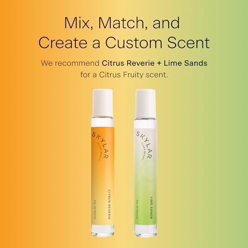 Skylar New Citrus Reverie Eau de Parfum-Hypoallergenic Clean Perfume for Women & Men, Vegan, Safe for Sensitive Skin-Fruity Floral Scents, Madarin, Orange, Pinapple-10mL /.33 Fl Oz - Image 5