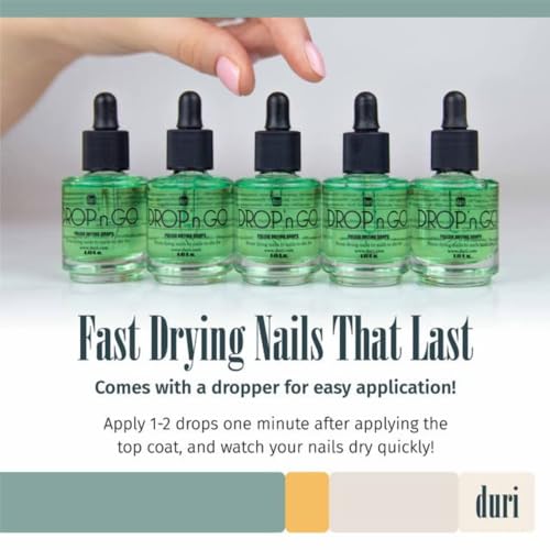 duri Drop'n Go Quick Dry Nail Drops - Fast Drying Drops for Long Lasting Nail Polish 0.61 fl. oz. - Image 6