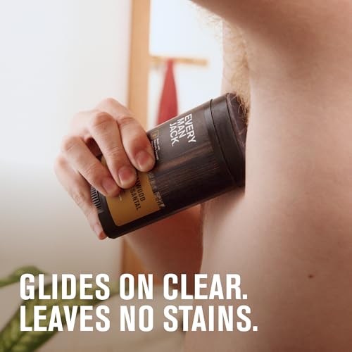 Every Man Jack Amber + Sandalwood Men’s Deodorant - Stay Fresh with Aluminum Free Deodorant For all Skin Types - Odor Crushing, Long Lasting, with Naturally Derived Ingredients - 3oz (2 Pack) - Image 4