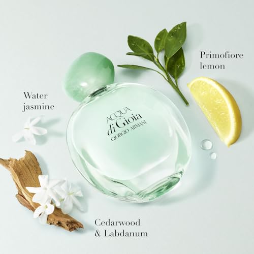 Armani Beauty - Acqua di Gioia - Eau de Parfum - Floral Fruity Fragance for Women - Primofiore Lemon, Water Jasmin, Cedarwood Notes - Image 2