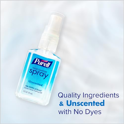 PURELL Advanced Hand Sanitizer Spray, Unscented, 2 fl oz Travel-Size Spray Bottle (Pack of 6) – 2023-04-EC - Image 6