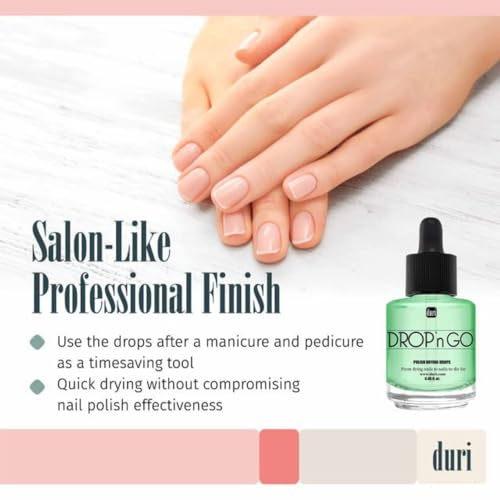 duri Drop'n Go Quick Dry Nail Drops - Fast Drying Drops for Long Lasting Nail Polish 0.61 fl. oz. - Image 4