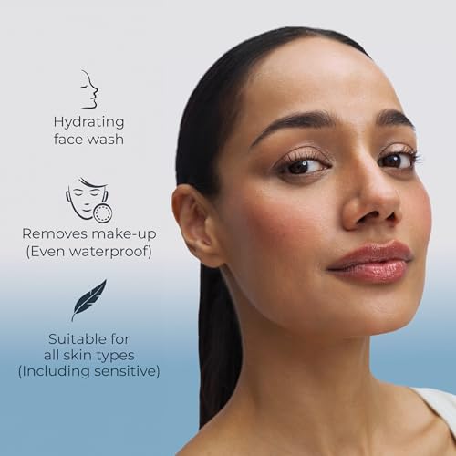 Eucerin Face Gentle Cleansing Hydrating Micellar Water, Face Cleanser and Makeup Remover with Hyaluronic Acid, 13.5 Fl Oz Bottle - Image 6