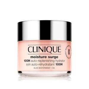 Clinique Moisture Surge 100H Auto-Replenishing Hydrator Oil Free Face Moisturizer With Hyaluronic Acid For All Skin Types | Hydrating + Moisturizing