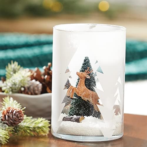 Yankee Candle Balsam & Cedar Scented, Classic Large 22oz Dual-Wick Tumbler Candle, Over 75 Hours Burn Time, Ideal for Holiday Season & Gifting - Image 6