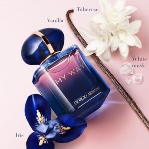 Armani Beauty – My Way – Parfum – Perfume for Women – Floral Woody & Powdery Fragrance – Bergamot, Iris & Tuberose, Vanilla Notes