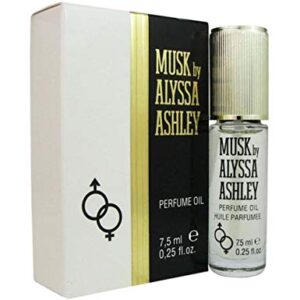 Alyssa Ashley Musk By Alyssa Ashley For Women. Perfume Oil .25 Oz