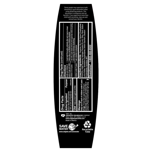 Colgate Optic White Pro Series Whitening Toothpaste with 5% Hydrogen Peroxide, Stain Prevention, 3 Oz Tube - Image 12