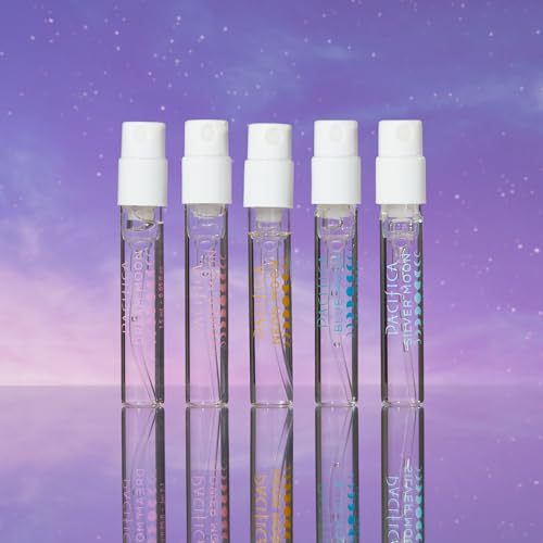Pacifica Beauty Mood Moons Spray Perfume Set, Fragrances, Travel Perfume, Dream Moon, Flower Moon, Neon Moon, Blue Moon, Silver, Moon, Clean Perfume, Mini Perfume, Vegan, 0.05 fl oz Each (Set of 5) - Image 3