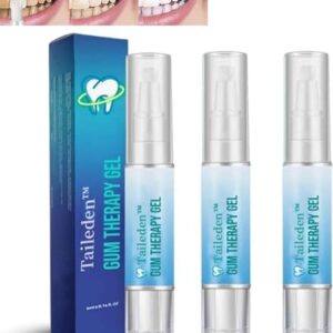 Taileden Gum Repair Therapy Gel, Taileden Gum Care Gel,Taileden™ Gum Therapy Gel,Gum Shield Therapy Gel Gum Therapy Gel for Recessed Gums,Teeth Whitening Essence Pen Reduce Yellowing Oral Care