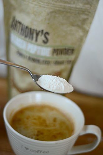 Anthony's Collagen Peptide Powder, 1 lb, Pure Hydrolyzed, Gluten Free, Keto and Paleo Friendly, Grass Fed, Unflavored, Non GMO - Image 6