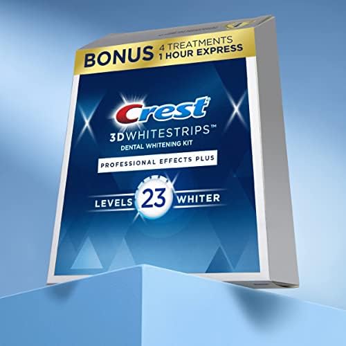 Crest 3D Whitestrips Professional Effects Plus, 3D White, Teeth Whitening Strip Kit, 48 Strips (24 Count Pack), Crest Teeth Whitening Strips, Teeth Whitening Kit - Image 5