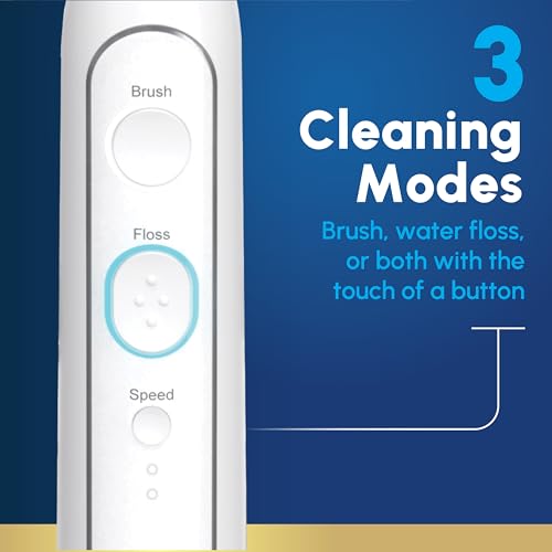 Waterpik Sonic-Fusion 2.0 Professional Flossing Toothbrush, Electric Toothbrush and Water Flosser Combo In One, White SF-04, Packaging May Vary - Image 6