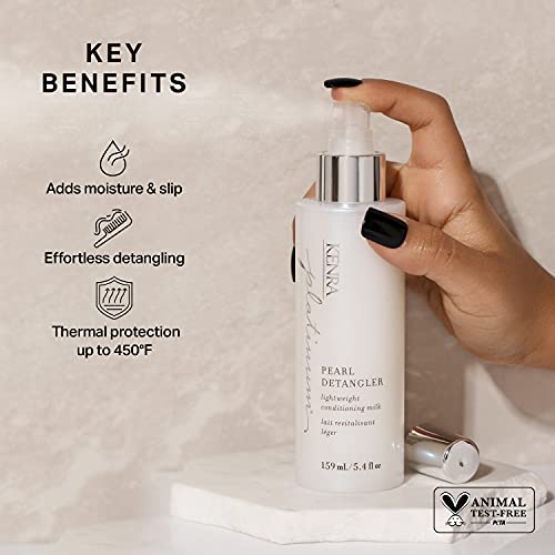 Kenra Platinum Pearl Detangler | Lightweight Conditioning Milk | Adds Moisture & Slip | Effortless Detangling & Manageability | Thermal Protection Up To 450F | All Hair Types | 5.4 fl. oz - Image 2