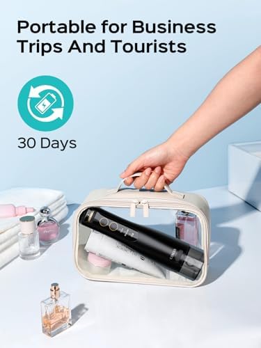 Water Dental Flosser Tooth Pick: COSLUS 10 Levels Smooth Control Portable Rechargeable Oral Irrigator Cordless Waterproof, 300ML Electric Flossing Cleaner Deep Cleaning for Travel Home (Model: WFP14) - Image 5