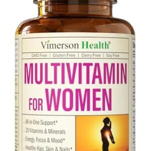 Multivitamin for Women - Complete Womens Multivitamin & Multimineral with Vitamin A, C, D, E, B12, Zinc & More Vitamins for Women - Womens Vitamins for Energy, Focus, and Womens Health. 60 Capsules