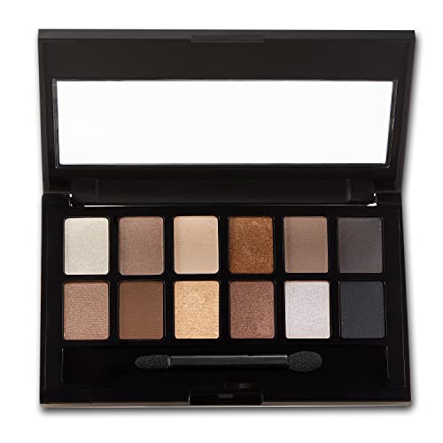 Maybelline The Nudes Eyeshadow Palette Makeup, 12 Pigmented Matte & Shimmer Shades, Blendable Powder, 1 Count - Image 2